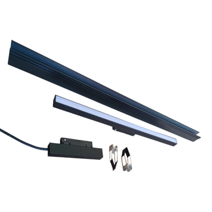 ILLUMIQ TERRA Magnetic Track Light 1 Meter 26mm with 1Pc 24W LED Flood Track Light 220V Daylight 6500K