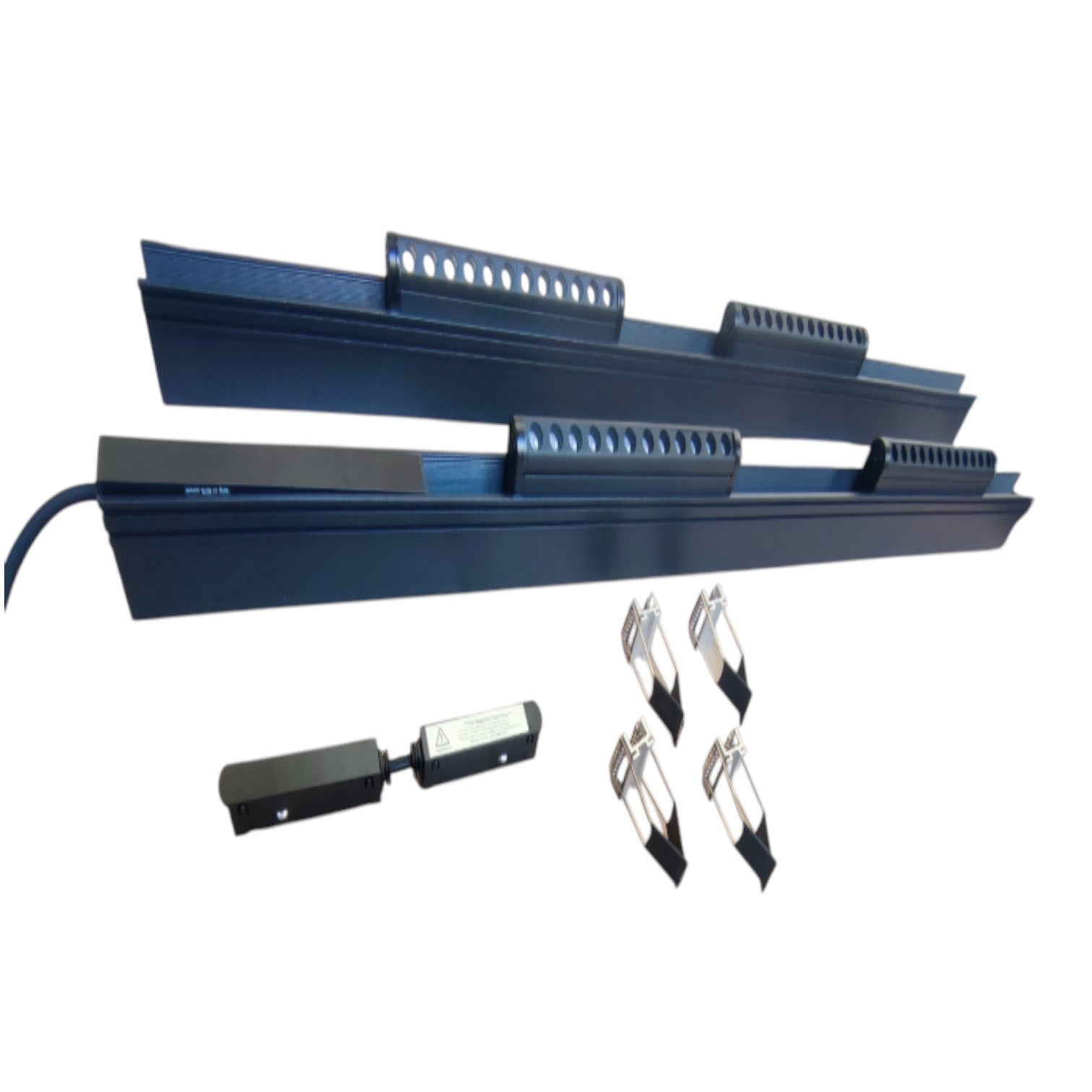 ILLUMIQ TERRA Magnetic Track Light 2 Meters 26mm with 4pcs 12W LED Rotary Grille Track Light 220V Daylight 6500K