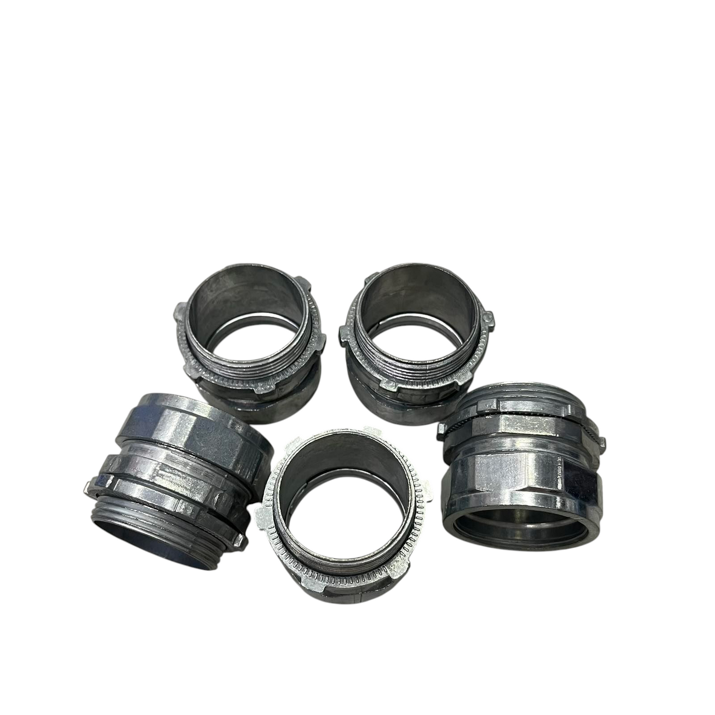 Local 1 1/2 EMT Connector Compression 40mm