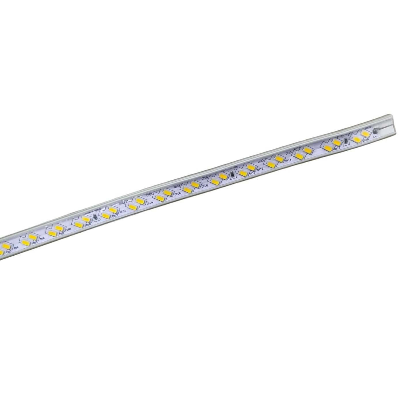 LED SMD Soft Stip Light Daylight 6500K 120LED Clear Body #5730 100 Meters Per Roll ( 1 Roll)