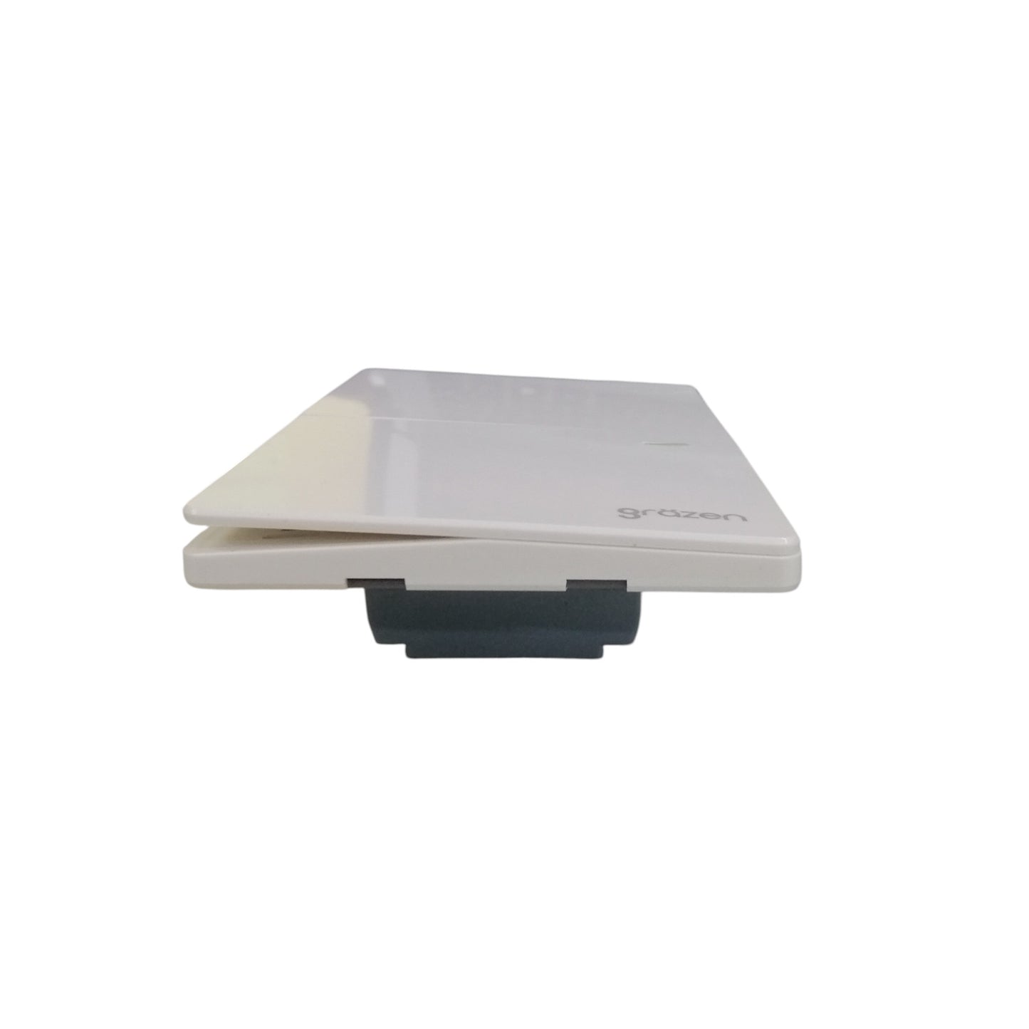 Grazen 2 Gang 3 Way Switch 16A 220V with Plate Cover Model GW-004 White