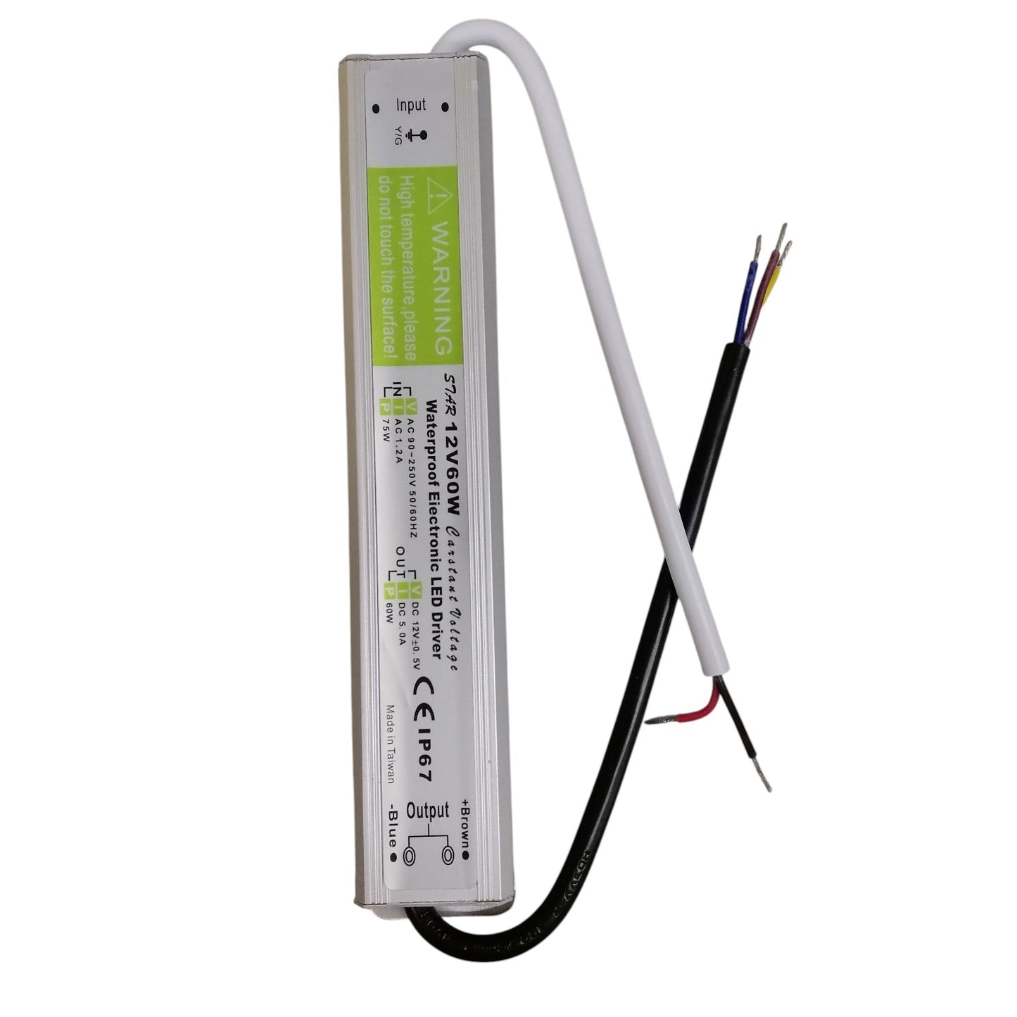 Star LED Driver Waterproof 12V 60W, Waterproof Power Supply
