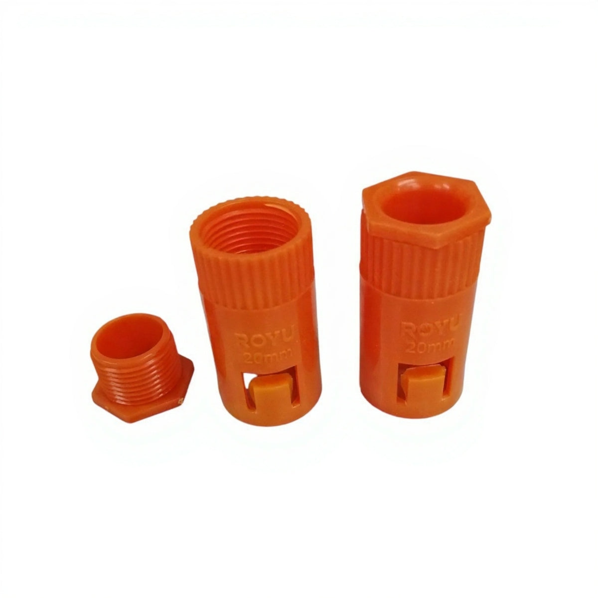 PVC Flexible Hose Connector 20MM Threaded | Electx Electrical Supply
