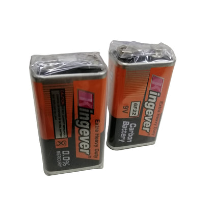 Kingever 9V Battery 6F22