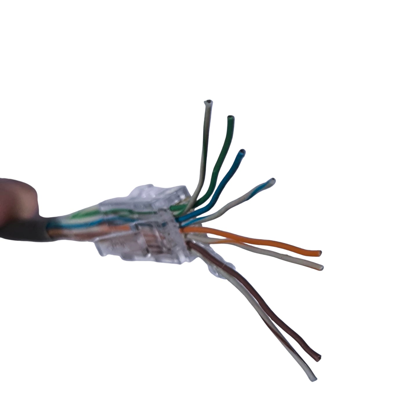 AMP CAT5E RJ45 Connector Pass Through Type