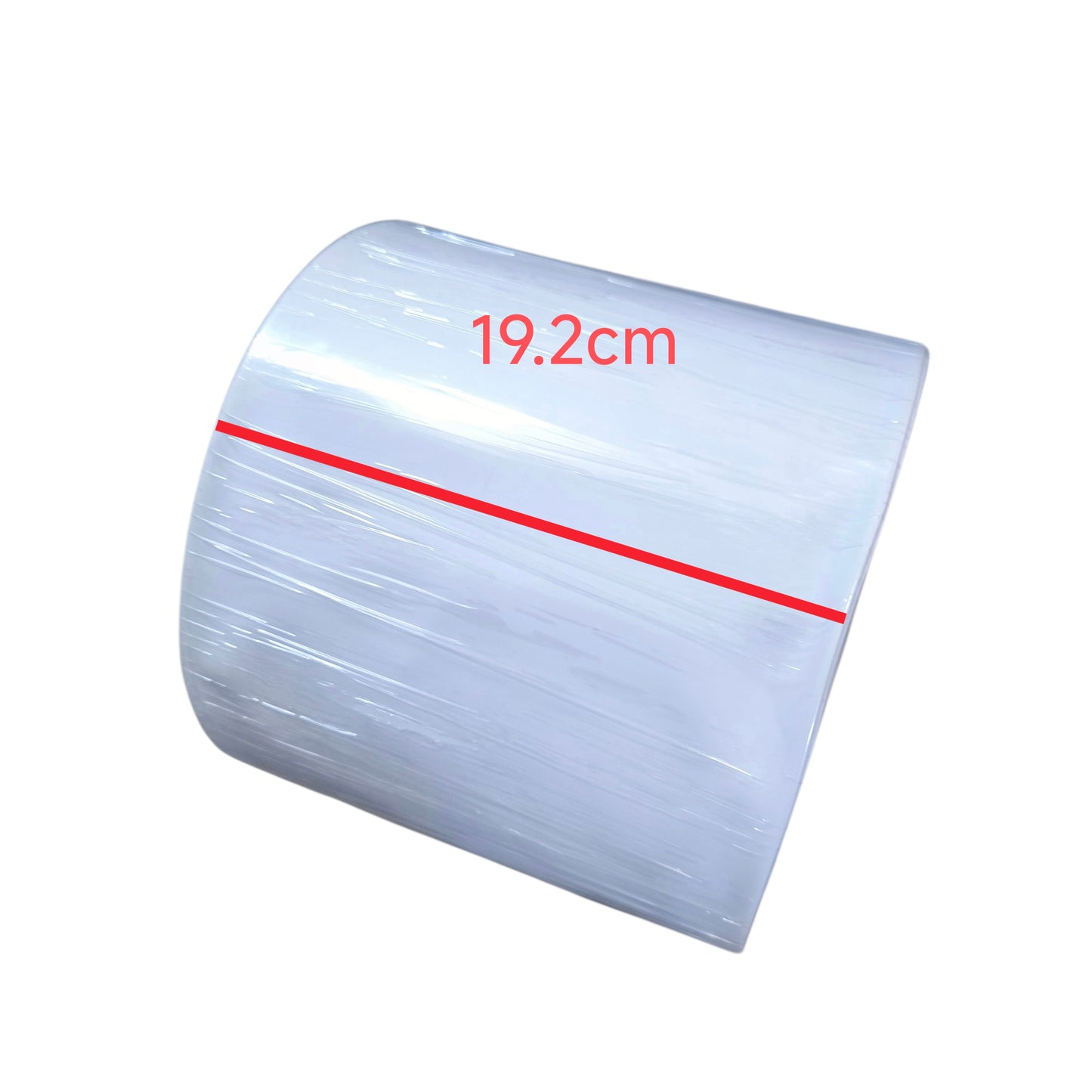 Shrinkable Tube 120mm White Heat Shrink Ratio 2:1 ( 1 Meter Per Order) Approx 1 Roll 25 Meters 19.2cm Width