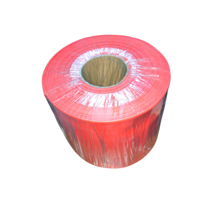 Heat Shrinkable Tube 100mm Red 16.5cm Width 1:2 Ratio 125 Degrees Celsius 1000V 1 Meter Per Order 25 Meters Per Roll