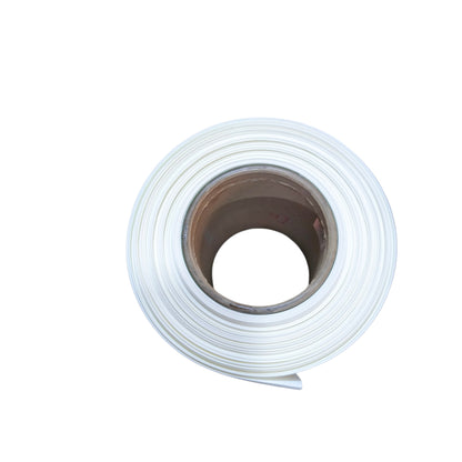 Heat Shrinkable Tube 100mm White 16.5cm Width 1:2 Ratio 125 Degrees Celsius 1000V 1 Meter Per Order 25 Meters Per Roll