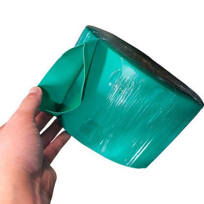 Heat Shrinkable Tube 80mm Green 1 Meter Per Order 125 Degrees Celsius 2:1 Ratio 1000V Insulation 25 Meters Per Roll