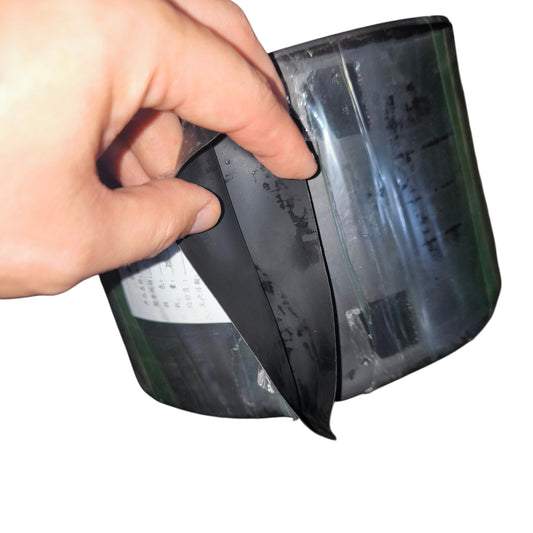 Heat Shrinkable Tube 80mm Black 1 Meter Per Order 125 Degrees Celsius 2:1 Ratio 1000V Insulation 25 Meters Per Roll