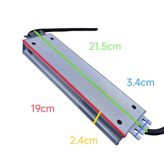 Jeilin Waterproof 12V 8.3A / 12V 100W Power Supply IP67 220V 60HZ HK4-12V100W