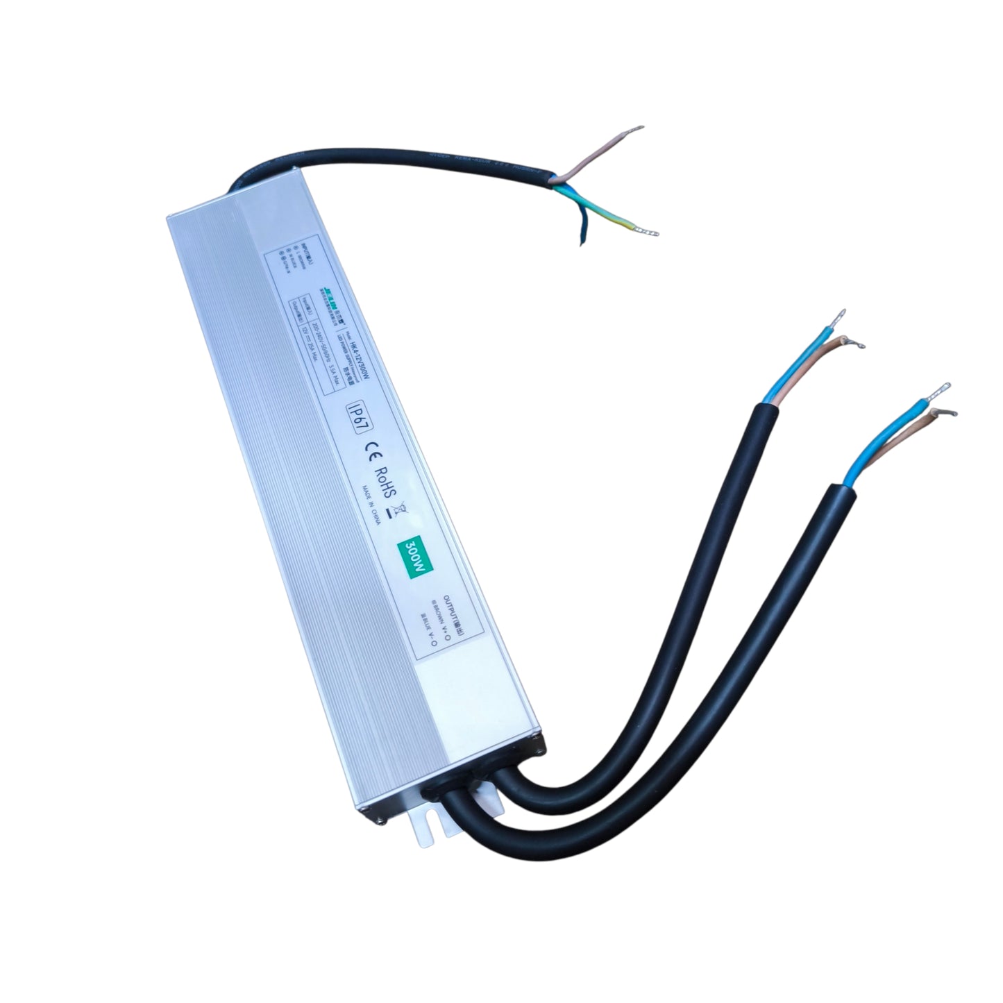 Jielin Waterproof 12V 25A / 12V 300W Power Supply IP67 220V 60HZ HK4-12V300W