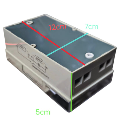 24 Hour Mechanical Timer Switch with 3 Off Pins and 3 On Pins 5A 220V