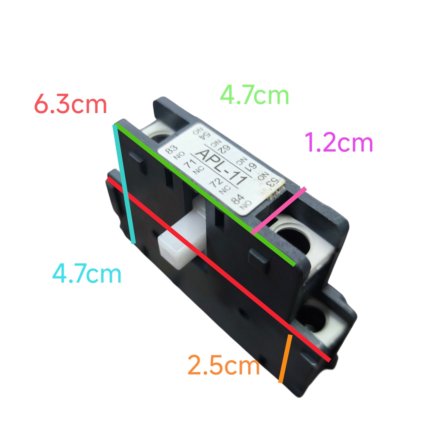 Shihilin Aux Contact for Magnetic Contactor 1NO + 1NC - APL-11