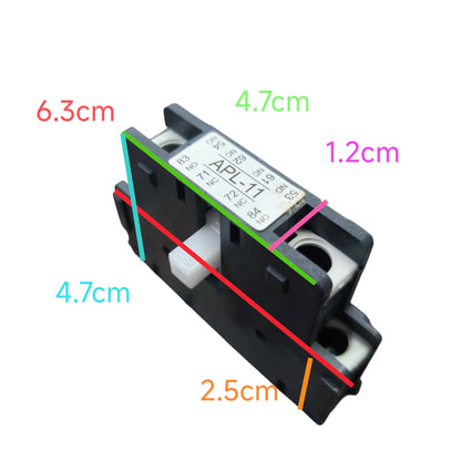 Shihilin Aux Contact for Magnetic Contactor 1NO + 1NC - APL-11