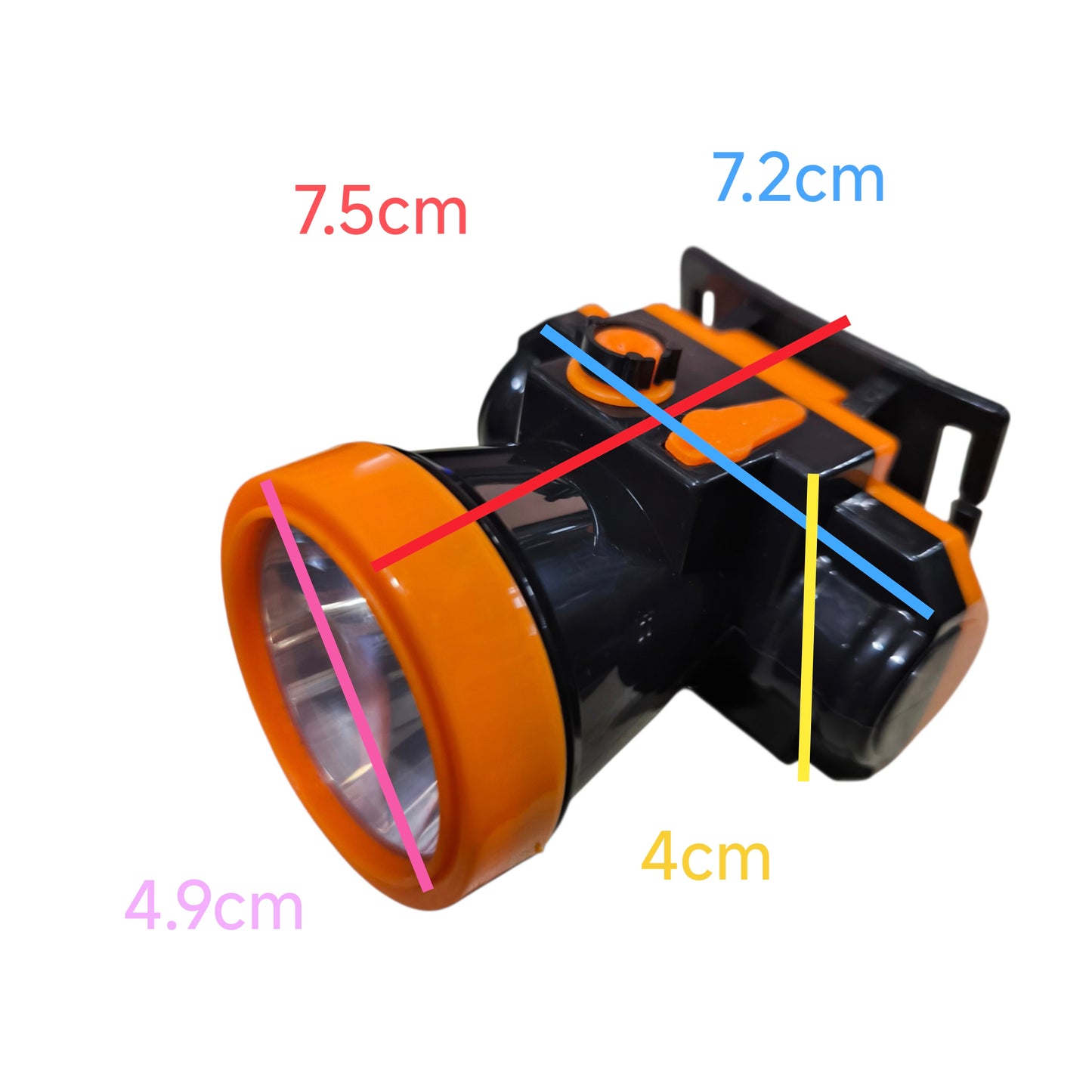 Shuta LED Head Lamp 7.4cm x 7.4cm x 5cm DC 5V ST-7076