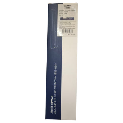 Illumo Terra power supply packaging on a white background