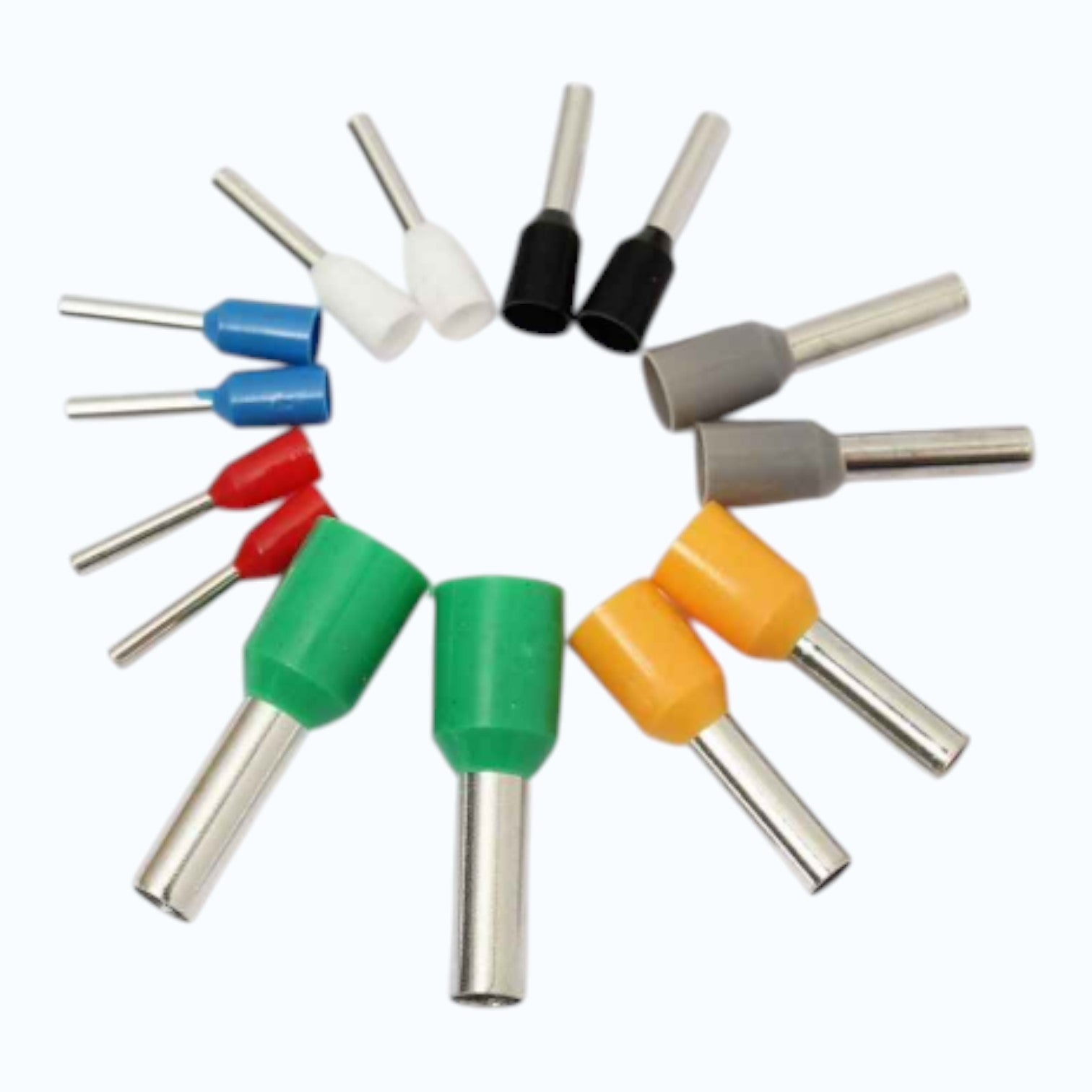Insulated Cord End Sleeve, Ferrule Terminal Connectors 0.75MM AWG #20 White