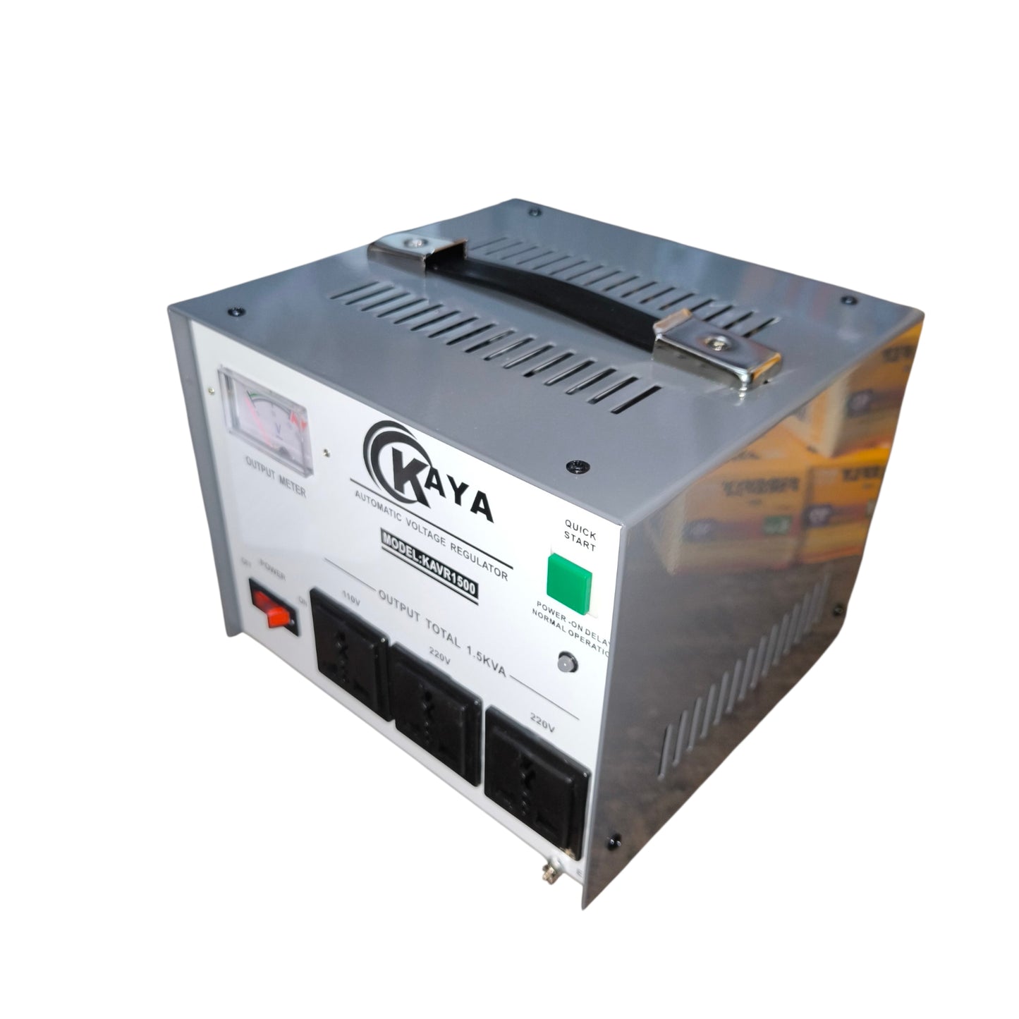 Kaya power stabilizer on a white background