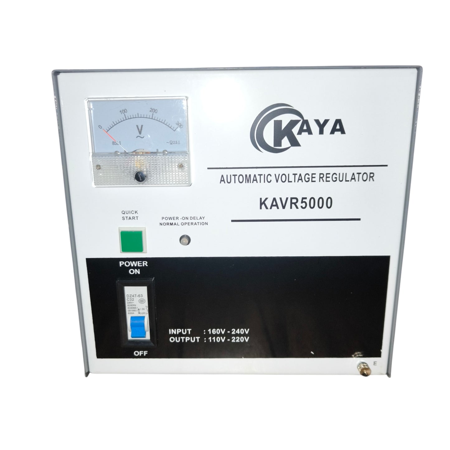 Kaya Automatic Voltage Regulator KAVR5000 on a white background