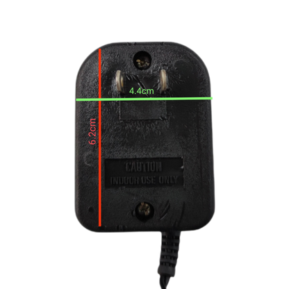 Black Cellphone Charger for Nokia 909 with dimensions 6.2 cm by 4.4 cm by knight brand
