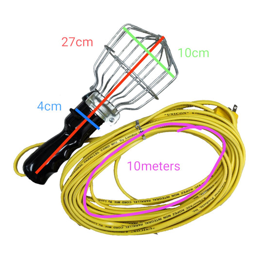 Kopez 5A 220V 10 Meters Trouble Light E27 150W, 25W - 150W 220V Max Capacity KM2182A I Electx Electrical Supply