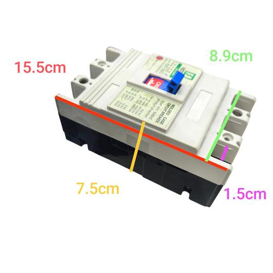 Koten 100A 3Pole 25KAIC 220V Molded Case Circuit Breaker MCCB Industrial Circuit Breaker PW-100SPS100A3P