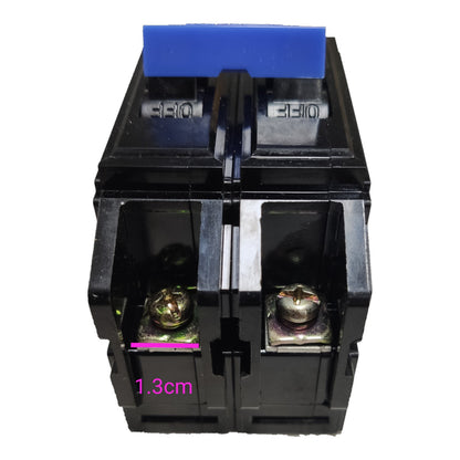 Koten 20A 2 Pole 10KAIC 220V Circuit Breaker Bolt-on Single Phase HPH20A2P for Safety Overload