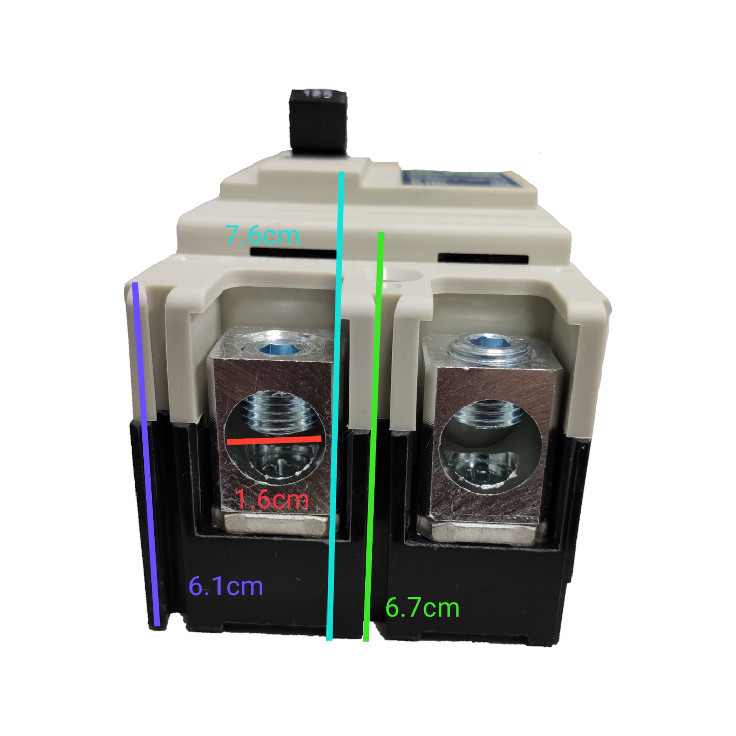Koten 125A 2P 25KAIC 250V Molded Case Circuit Breaker 25KAIC 250V Single Phase 2 Pole MCCB Industrial Circuit Breaker PW-250SPS125A2P