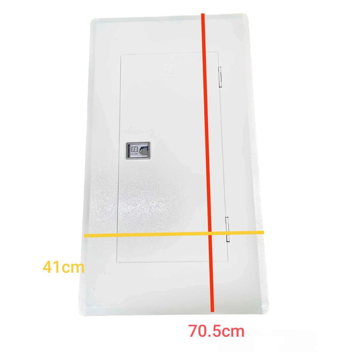 Koten 12 Branches Panel Board 3 Pole Main 2 Pole Branches for Miniature Circuit Breaker Flush Mounted Type Metal Base KTM1-3P12B2P I Electx Electrical Supply