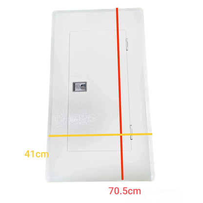 Koten 12 Branches Panel Board 3 Pole Main 2 Pole Branches for Miniature Circuit Breaker Flush Mounted Type Metal Base KTM1-3P12B2P I Electx Electrical Supply