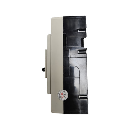 Mechanical component with a black and beige design on a white background
