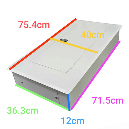 Koten 16 Branches Panel Board 3 Pole Main 2 Pole Branches for Miniature Circuit Breaker Flush Type Mounting Metal Base KTM1-3P16B2P I Electx Electrical Supply