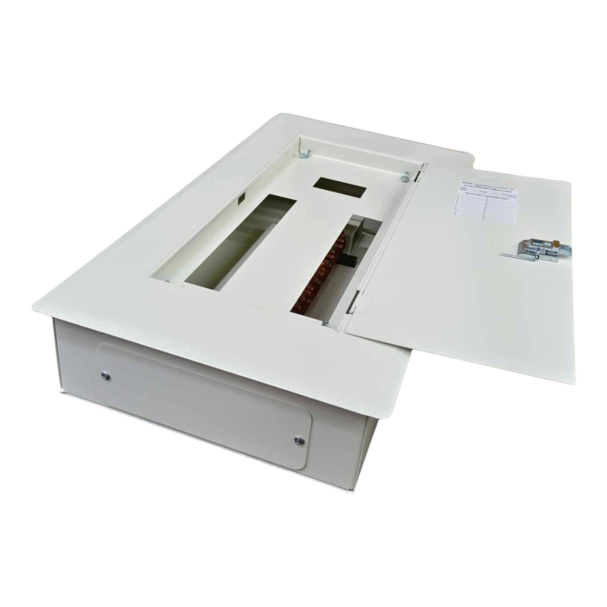 Koten 16 Branches Panel Board 3 Pole Main 2 Pole Branches for Miniature Circuit Breaker Flush Type Mounting Metal Base KTM1-3P16B2P I Electx Electrical Supply