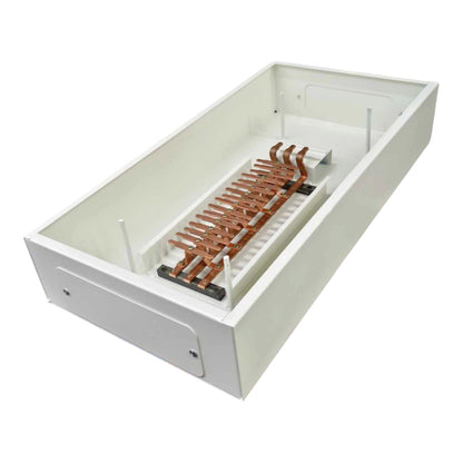 Koten 16 Branches Panel Board 3 Pole Main 2 Pole Branches for Miniature Circuit Breaker Flush Type Mounting Metal Base KTM1-3P16B2P I Electx Electrical Supply