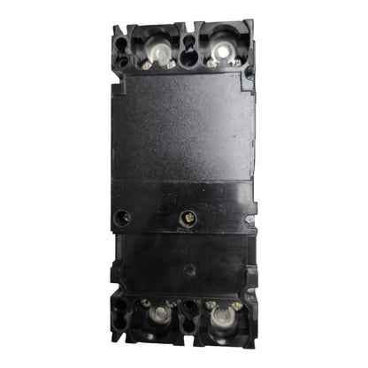 A black industrial electrical contactor or relay component with terminal blocks at the top and bottom, photographed against a plain white background.