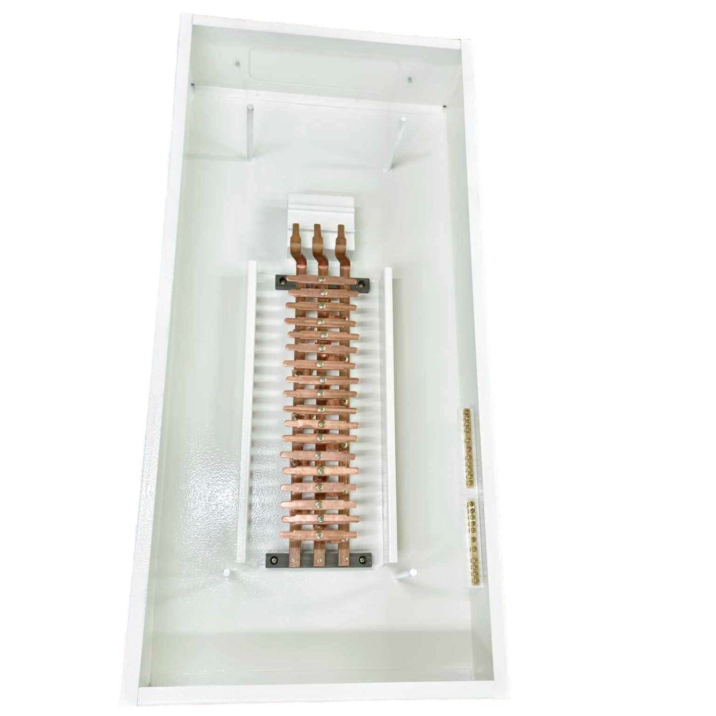 Koten 18 Branches 2 Pole Miniature KTM1 electrical circuitry part with copper connectors in white casing