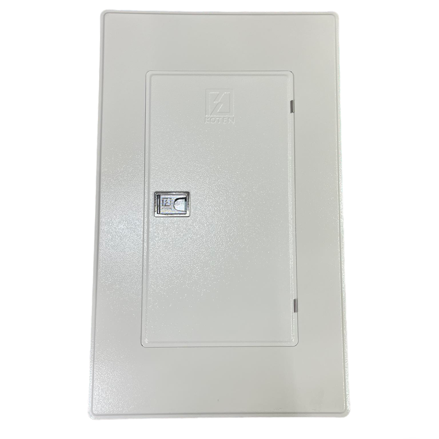 White electrical panel with a logo on a white background Koten 6 Branches Panel Board Main 250AF 2 Pole for 2 Pole Bolt On Circuit Breaker PB250SP2P6B Electx Electrical Supply
