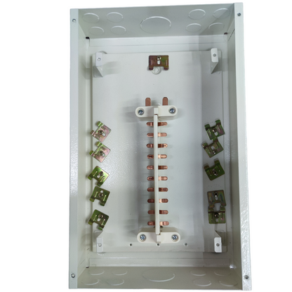 Koten 8 Branches Panel Board for Miniature with copper bus bars and mounting brackets