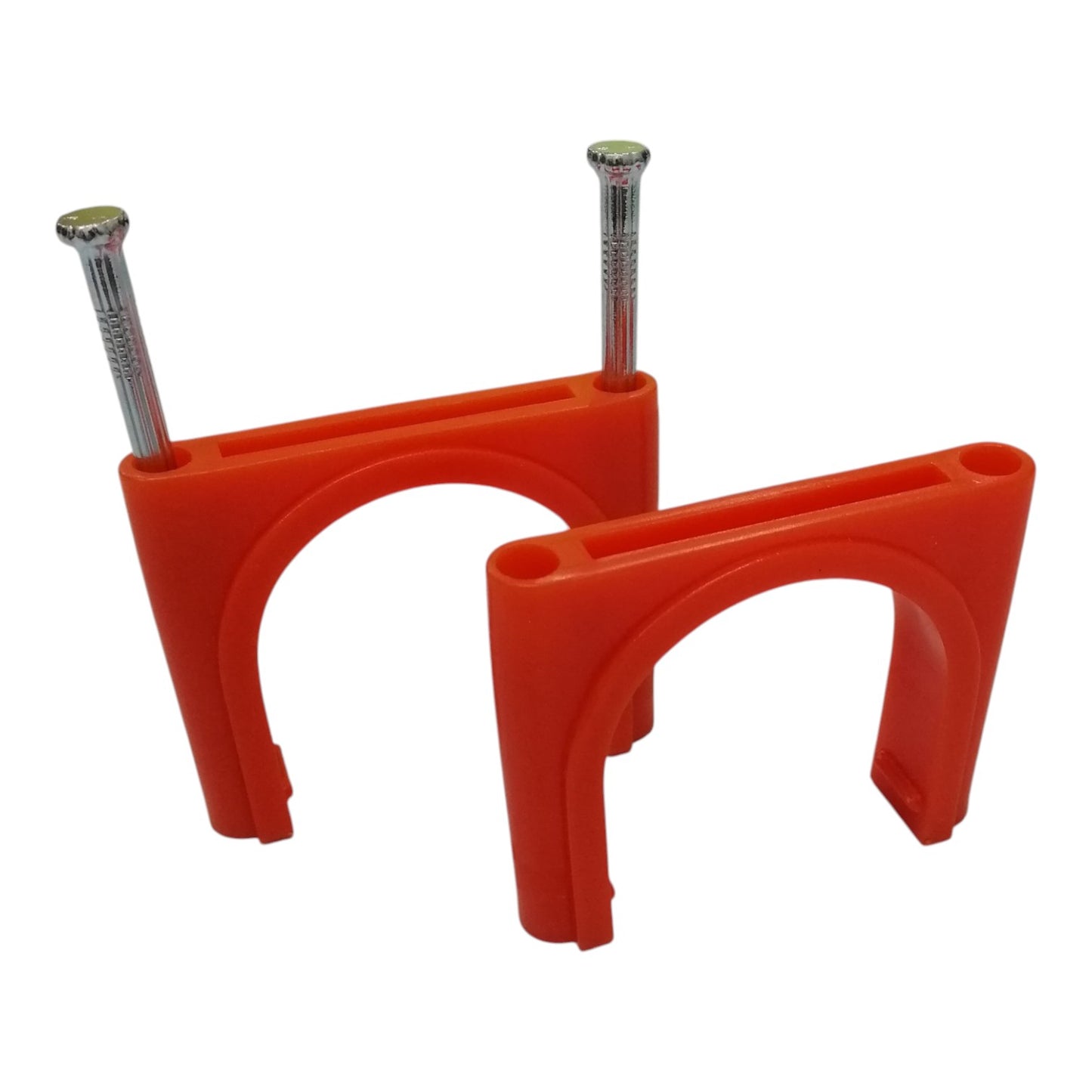 Koten AR-11 4.2mm nail cable clips are designed to securely fasten 1 1/4" PVC pipes and cables&nbsp; to walls, ceilings, and structural surfaces.