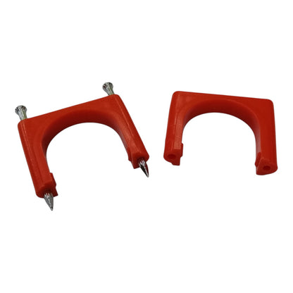 Koten AR-11 Nail Cable Clips, Nail PVC Clamps for 1 1/4" Inch PVC Pipes