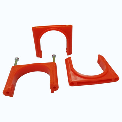 Koten AR-12 Nail Cable Clips, Nail PVC Clamps for 1 1/2" Inch PVC Pipe