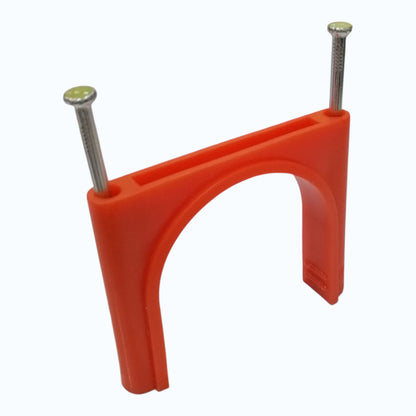 Koten AR-14 Nail Cable Clips, Nail PVC Clamps for 2" Inch PVC Pipes with 2pcs nail 4.0x95mm