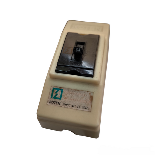 Koten miniature circuit breaker with 10 amp switch for electrical protection