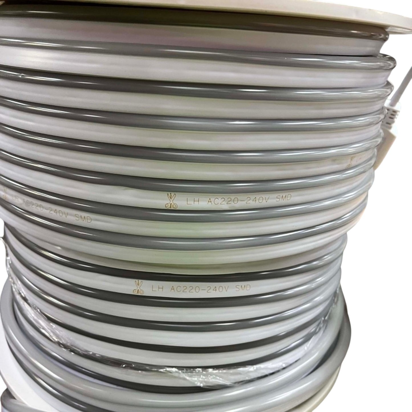 LED Neon Strip Light 220V Warm white 100 Metres Per Roll