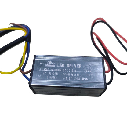 LED Driver 20W 220V Input 85-265V AC Output 22-38V DC 600mA for 20W SMD LED CHIP