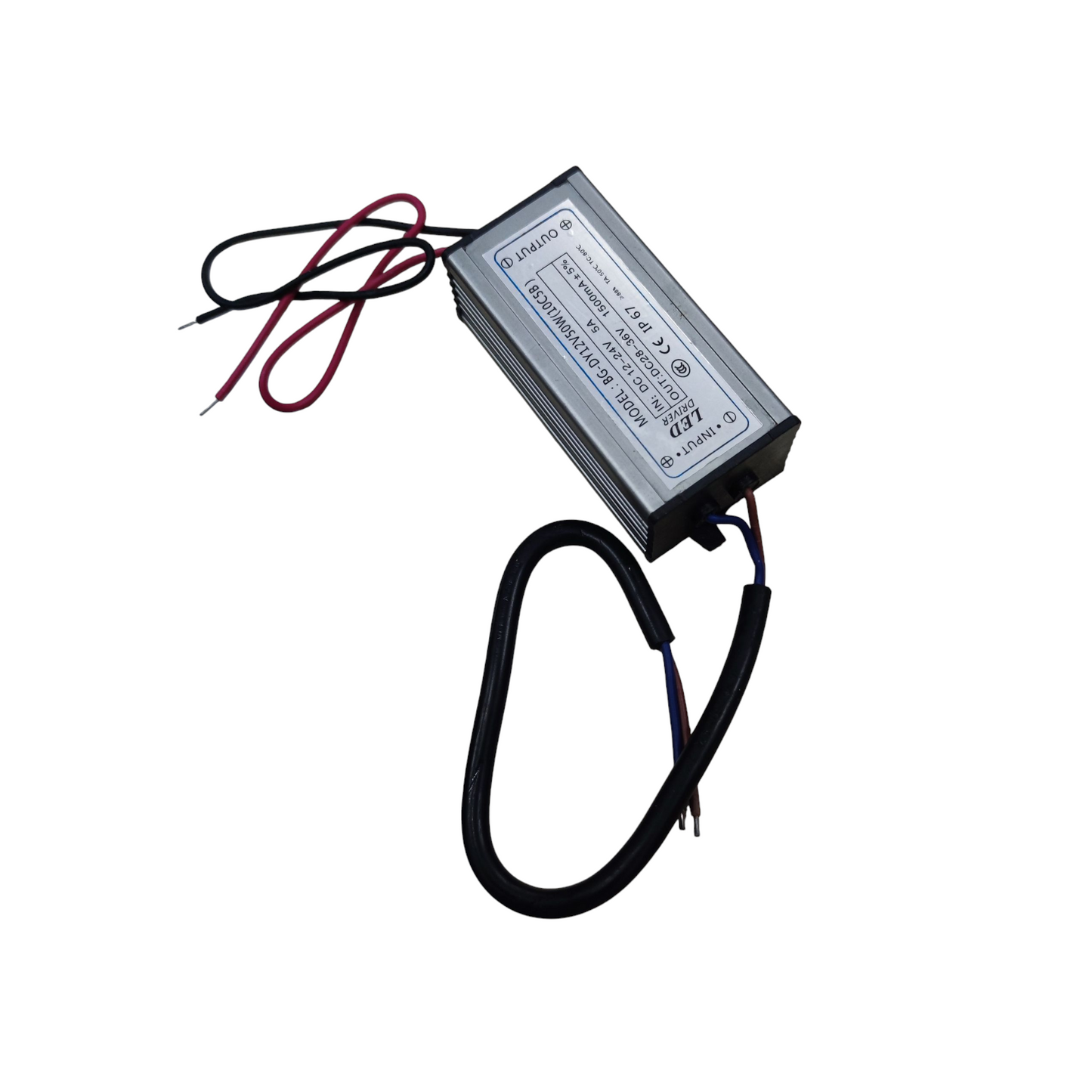 LED Driver 50W 12VDC Input 12-24V DC Output 28-36V DC 1500mA For 50W SMD LED Chip