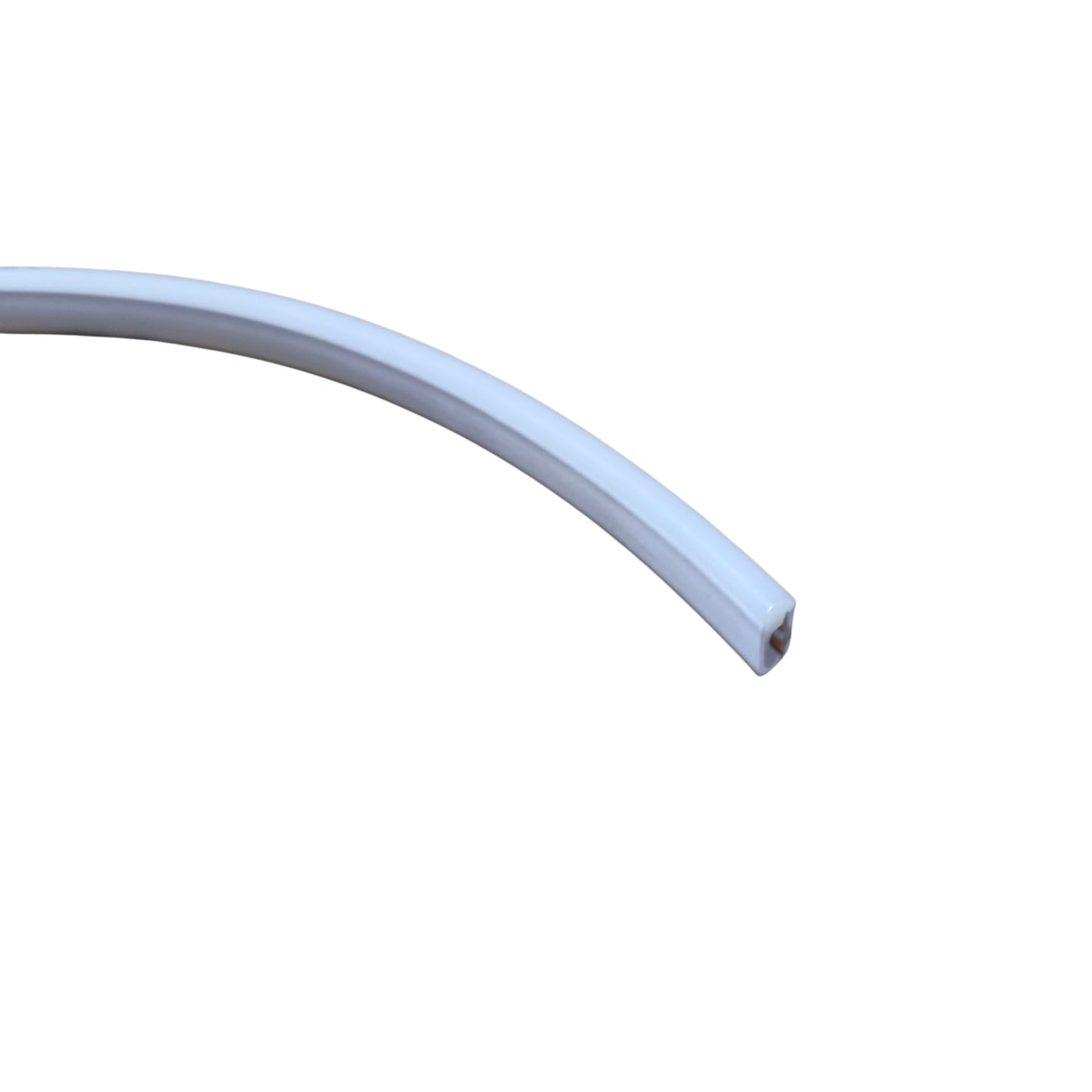 White hose on a white background