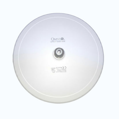 Omni 32W LED UFO Lamp 220V E27 3000K Warm White LFE27-32W-WW
