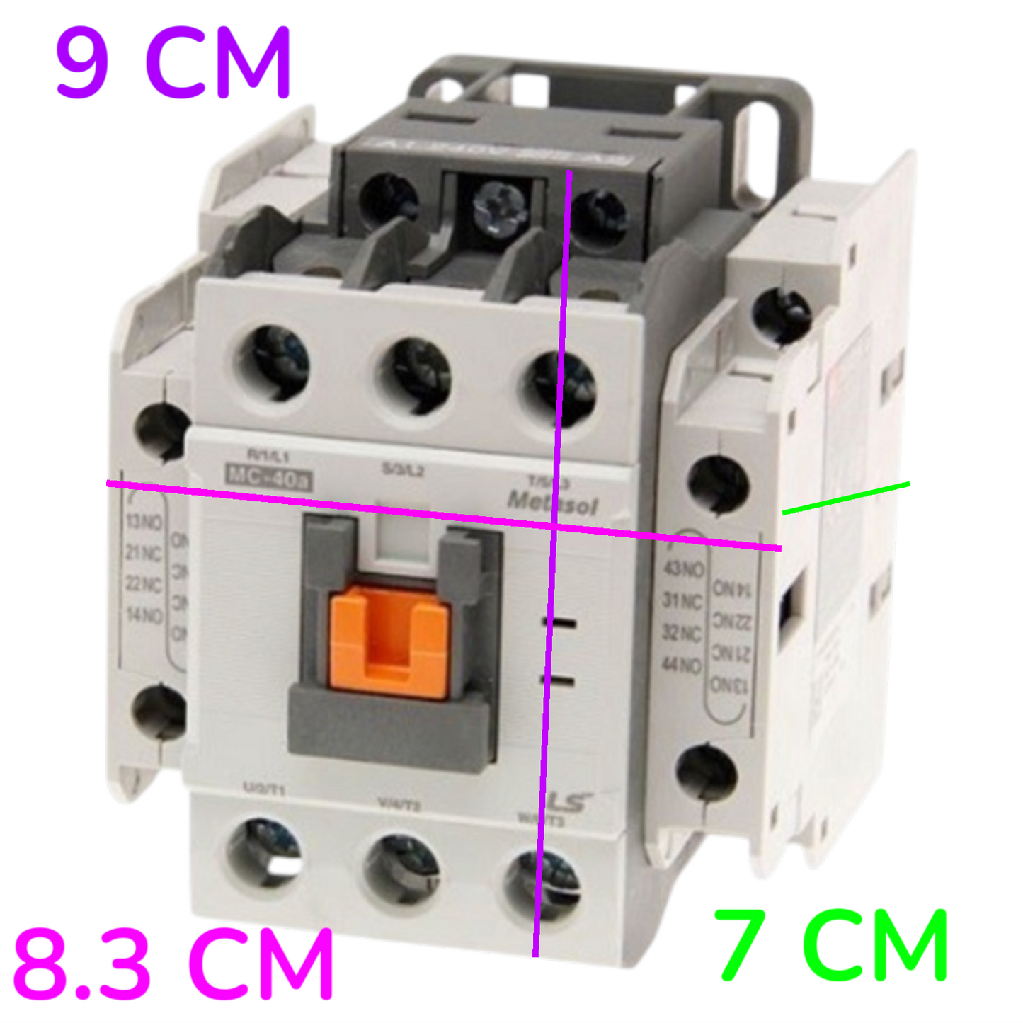 LS 40A Magnetic Contactor  220V AC MC-40A